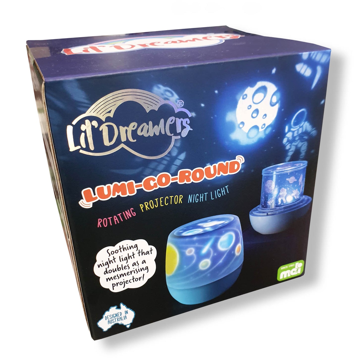 Lumi-Go-Round Space Rotating Projector Light - Deb's Hidden Treasures