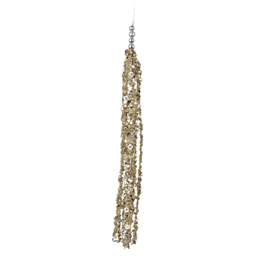 Milla Hanging Sequins Christmas Decoration - Various Colours