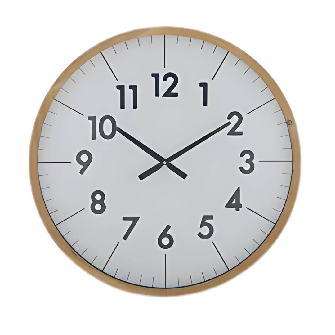 Ballina Wood Clock 60 cm - Coast to Coast