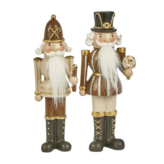 Brownie Nutcrackers - Set of 2