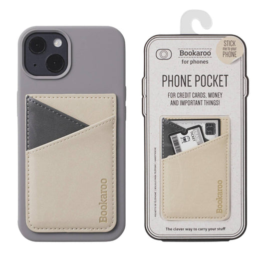 Phone Pocket - Cream - Bookaroo