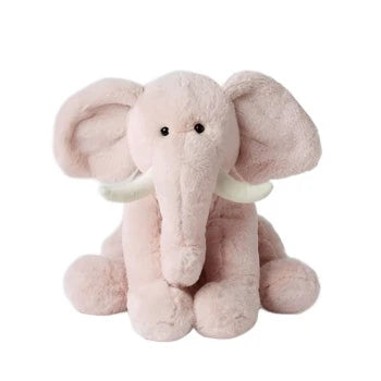 Plush Elephant - Pink 25cm - Deb's Hidden Treasures