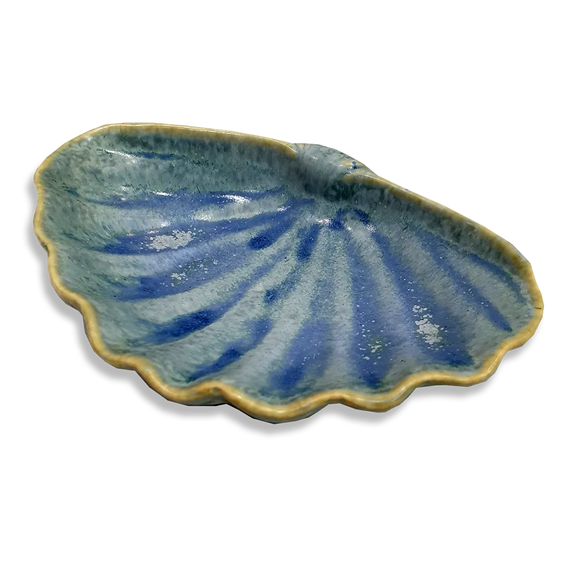 Rivage Clamshell Dish - Blue - Deb's Hidden Treasures