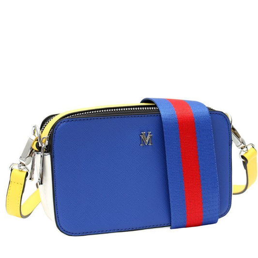 Barnett Blue Vegan Leather Handbag - Vera May