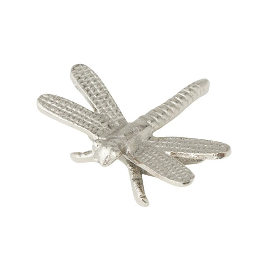 Silver Dragonfly Sculpture - Small - Pilbeam Living