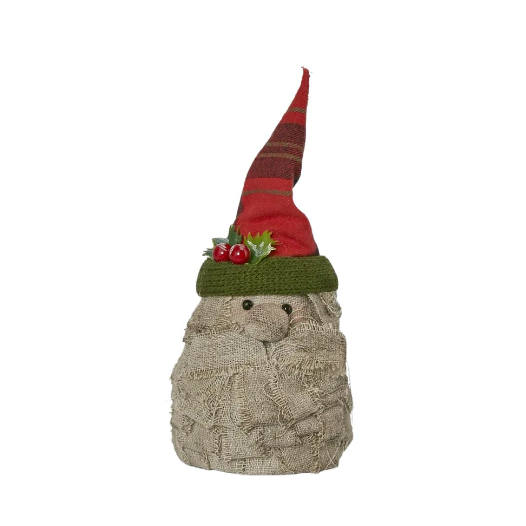 Small Santa Head Christmas Decoration