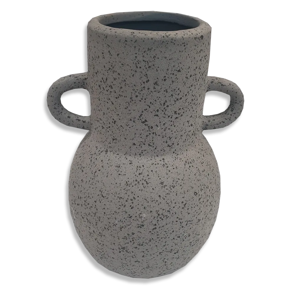 Small Dark Speckle Vase - Deb's Hidden Treasures