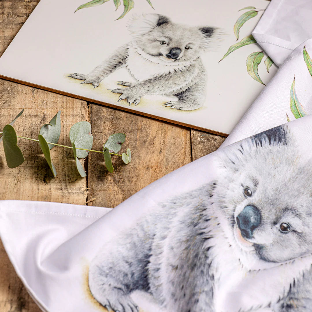 Bush Buddies Koala Kitchen Towel - Deb's Hidden Treasures