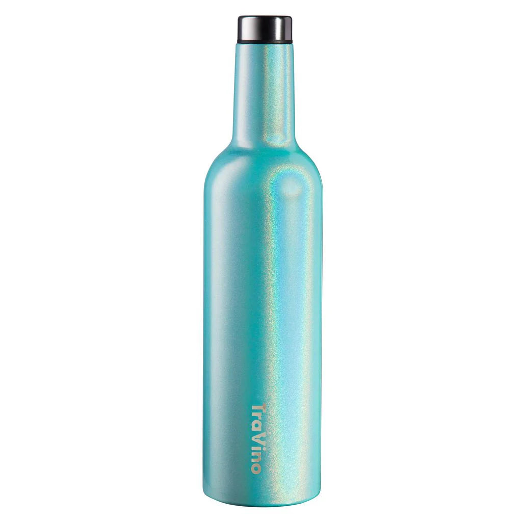 TraVino 750ml Insulated Wine Flask - Assorted Colours - Deb's Hidden Treasures