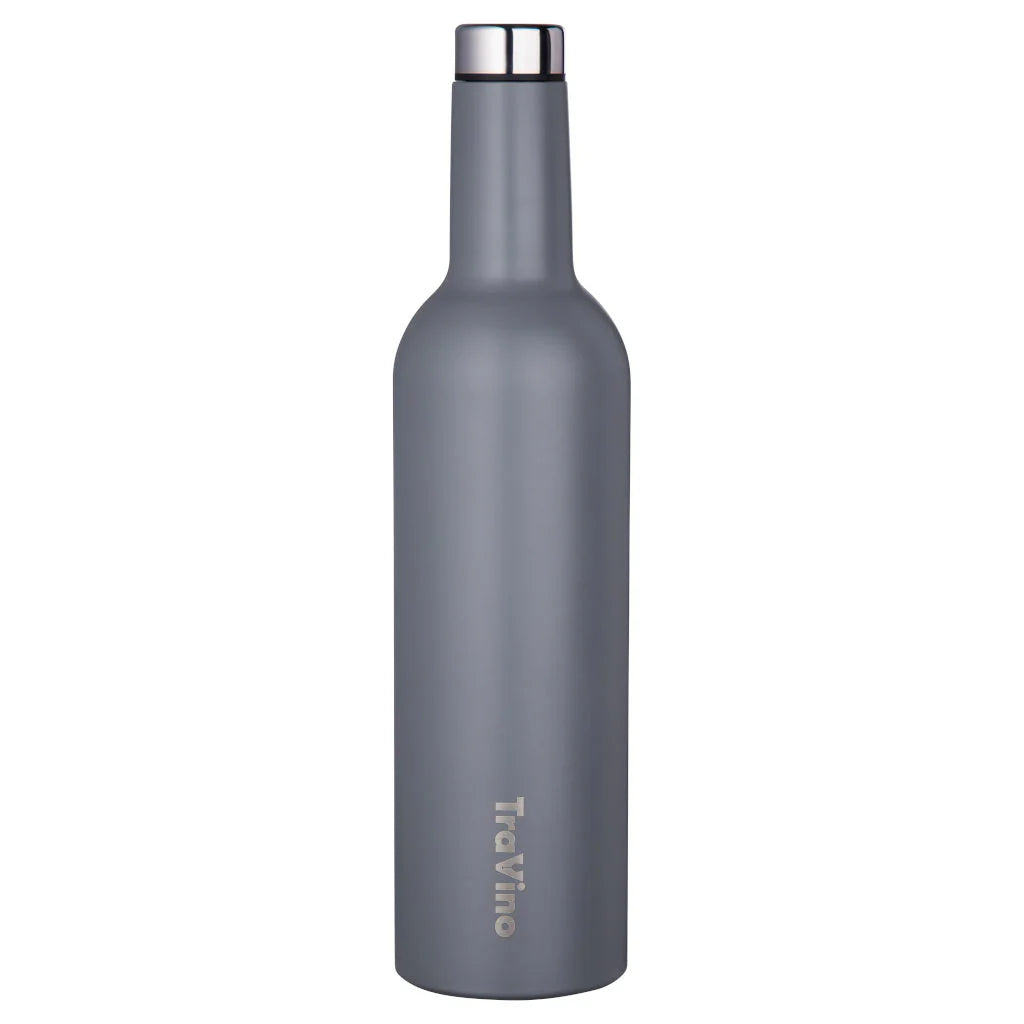 TraVino 750ml Insulated Wine Flask - Assorted Colours - Deb's Hidden Treasures