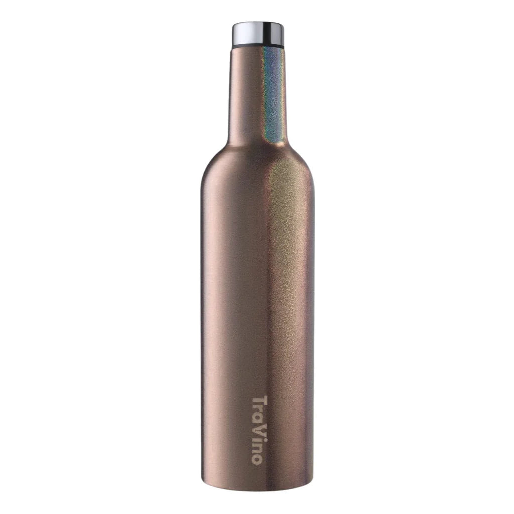 TraVino 750ml Insulated Wine Flask - Assorted Colours - Deb's Hidden Treasures