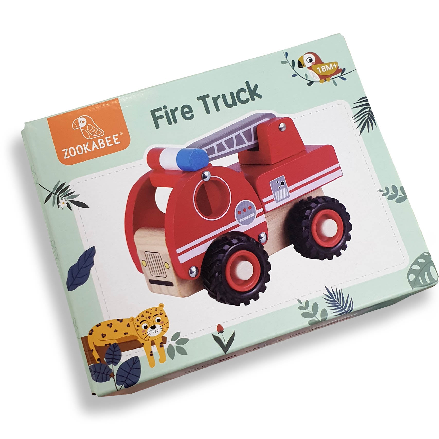 Wooden Fire Truck - Deb's Hidden Treasures